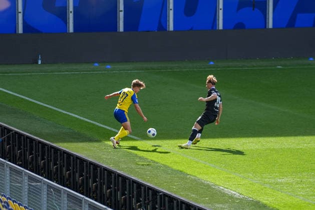 Niederlande: Fussball, Internationales Freundschaftsspiel, Länderspielpause, 3. Liga, Eredivisie, Saison 2026-2027, Kooi Stadion - Leeuwarden (Niederlande), Samstag, 03.10.2026, SC Cambuur Leeuwarden vs SV Meppen: Wiebe Kooistra (SC Cambuur Leeuwarden, 27) Copyright: xMichelxWittex