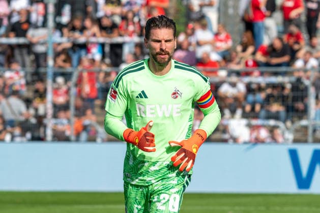 Ron Robert Zieler (1. FC Koeln, 20) nach der Pause. FC Viktoria Koeln vs. FC Hansa Rostock , Fussball, 3. Liga, 05. Spieltag, Saison 2026 2027, 11.09.2026 DFL DFB Regulations prohibit any use of Photographs as image sequences and or Quasivideo FC Viktoria Koeln vs. FC Hansa Rostock, Fussball, 3. Liga, 05. Spieltag, Saison 2026 2027, 11.09.2026 Koeln Copyright: xEibner-Pressefoto ThomasxHaeslerx EP_THR
