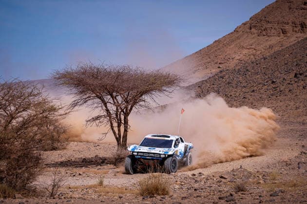 W2RC - RALLYE DU MAROC 2026 217 KROTOV Denis (kgz), ZHILTSOV Konstantin (kgz), Ford Raptor, M Rally Raid Team, FIA W2RC, ULT T1+, action, during the Stage 5 of the Rallye du Maroc 2026, 4th round of the 2026 WR2C Championship from October 3, 2026 around Zagora, Morocco - AgadirMorocco Copyright: xFREDERICxLExFLOCxHx