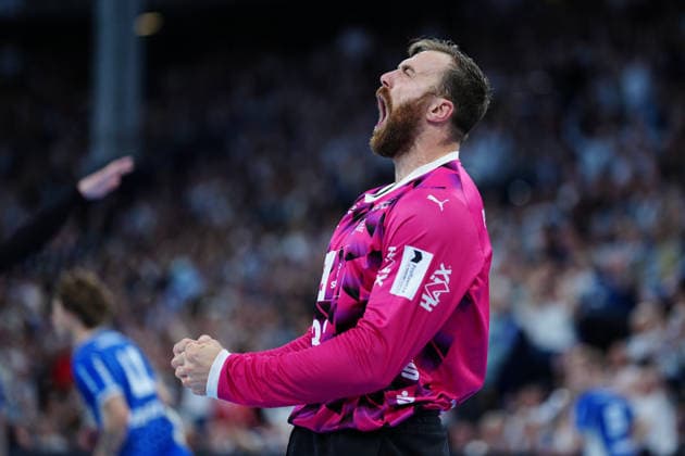 Jubel nach Parade Andreas Wolff (THW Kiel, 33) GER, THW Kiel vs. VfL Gummersbach, Handball, 1. Bundesliga, Spieltag 7, Saison 2026 2027, 03.10.2026 GER, THW Kiel vs. VfL Gummersbach, Handball, 1. Bundesliga, Spieltag 7, Saison 2026 2027, 03.10.2026 Kiel Copyright: xEibner-Pressefoto MarcelxvonxFehrnx EP_MFN