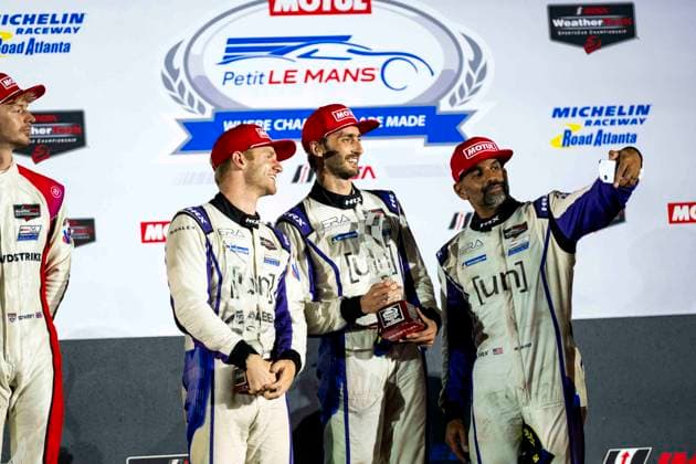 AUTO - IMSA - PETIT LE MANS 2026 18 ABEL Jacob (usa), HABSBURG Ferdinand (aut), RAO Naveen (usa), Era Motorsport, Oreca 07-Gibson, portrait during the 2026 Motul Petit Le Mans, 11th round of the 2026 IMSA WeatherTech SportsCar Championship, from October 1 to 3, 2026 on the Michelin Raceway Road Atlanta in Braselton, Georgia, United States of America - BraseltonUnited States Copyright: xFabrizioxBoldonix