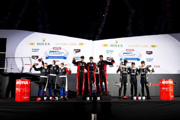 AUTO - IMSA - PETIT LE MANS 2026 24 FRIJNS Robin (nld), VANTHOOR Dries (bel), VAN DER LINDE Sheldon (zaf), VANTHOOR Dries (bel), BMW M Team WRT, BMW M Hybrid V8, 06 CAMPBELL Matt (aus), ESTRE KÈvin (fra), VANTHOOR Laurens (bel), Porsche Penske Motorsport, Porsche 963, 40 DELETRAZ Louis (che), HERTA Colton (usa), TAYLOR Jordan (usa), Cadillac Wayne Taylor Racing, Cadillac V-Series.R, portrait during the 2026 Motul Petit Le Mans, 11th round of the 2026 IMSA WeatherTech SportsCar Championship, from October 1 to 3, 2026 on the Michelin Raceway Road Atlanta in Braselton, Georgia, United States of America - BraseltonUnited States Copyright: xFabrizioxBoldonix
