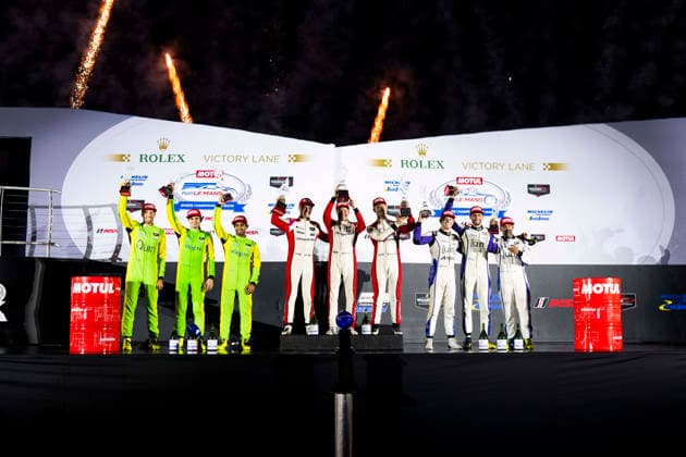 AUTO - IMSA - PETIT LE MANS 2026 43 CLARKE Jeremy (usa), DILLMANN Tom (fra), GARG Bijoy (usa), Inter Europol Competition, Oreca 07-Gibson, 04 JAKOBSEN Malthe (dnk), KURTZ George (usa), QUINN Alex (gbr), SOWERY Toby (gbr), CrowdStrike Racing by APR, Oreca 07-Gibson, 18 ABEL Jacob (usa), HABSBURG Ferdinand (aut), RAO Naveen (usa), Era Motorsport, Oreca 07-Gibson, portrait during the 2026 Motul Petit Le Mans, 11th round of the 2026 IMSA WeatherTech SportsCar Championship, from October 1 to 3, 2026 on the Michelin Raceway Road Atlanta in Braselton, Georgia, United States of America - BraseltonUnited States Copyright: xFabrizioxBoldonix