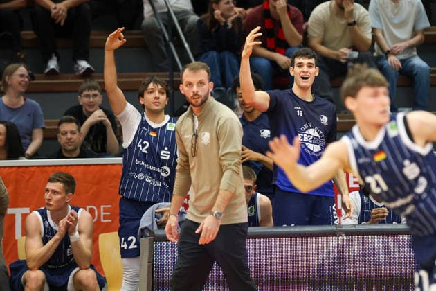 GER, GIESSEN 46ers vs. VfL SparkassenStars Bochum, Basketball, ProA, 3. Spieltag, Spielzeit 2026 2027, 04.10.2026,Alvaro Paredes ( VfL SparkassenStars Bochum) GER, GIESSEN 46ers vs. VfL SparkassenStars Bochum, Basketball, ProA, 3. Spieltag, Spielzeit 2026 2027, 04.10.2026 GIESSEN 46ers Copyright: xEibner-Pressefoto JavadxMohammadpourx EP_JMR