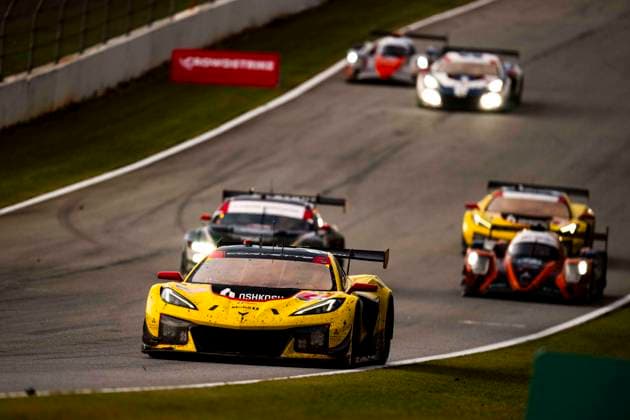 AUTO - IMSA - PETIT LE MANS 2026 04 CATSBURG Nicky (nld), MILNER Tommy (usa), VARRONE Nico (arg), Corvette Racing by Pratt Miller Motorsports, Chevrolet Corvette Z06 GT3.R, action during the 2026 Motul Petit Le Mans, 11th round of the 2026 IMSA WeatherTech SportsCar Championship, from October 1 to 3, 2026 on the Michelin Raceway Road Atlanta in Braselton, Georgia, United States of America - BraseltonUnited States Copyright: xFabrizioxBoldonix