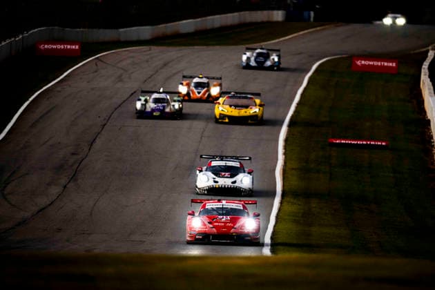AUTO - IMSA - PETIT LE MANS 2026 911 BACHLER Klaus (aut), PREINING Thomas (aut), JAMINET Mathieu (frs), Manthey Racing, Porsche 911 GT3 R (992.2), action during the 2026 Motul Petit Le Mans, 11th round of the 2026 IMSA WeatherTech SportsCar Championship, from October 1 to 3, 2026 on the Michelin Raceway Road Atlanta in Braselton, Georgia, United States of America - BraseltonUnited States Copyright: xFabrizioxBoldonix