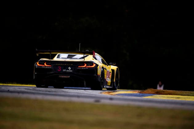 AUTO - IMSA - PETIT LE MANS 2026 03 GARCIA Antonio (esp), KIRCHHOFER Marvin (ger), SIMS Alexander (gbr), Corvette Racing by Pratt Miller Motorsports, Chevrolet Corvette Z06 GT3.R, action during the 2026 Motul Petit Le Mans, 11th round of the 2026 IMSA WeatherTech SportsCar Championship, from October 1 to 3, 2026 on the Michelin Raceway Road Atlanta in Braselton, Georgia, United States of America - BraseltonUnited States Copyright: xFabrizioxBoldonix