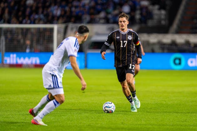 Florian Wirtz (Deutschland, Germany, 17) Griechenland vs. Deutschland, Fussball, UEFA Nations Leauge, 4. Spieltag, Saison 2026 2027, 04.10.2026 Griechenland vs. Deutschland, Fussball, UEFA Nations Leauge, 4. Spieltag, Saison 2026 2027, 04.10.2026 Thessaloniki Copyright: xEibner-Pressefoto J.xDerondeaux EP_JDU