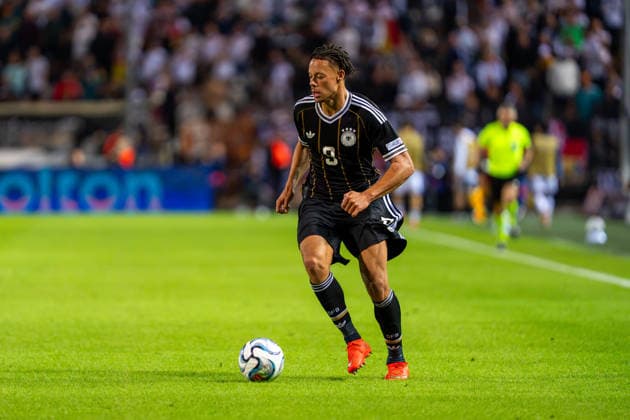Derry Scherhant (Deutschland, Germany, 09) Griechenland vs. Deutschland, Fussball, UEFA Nations Leauge, 4. Spieltag, Saison 2026 2027, 04.10.2026 Griechenland vs. Deutschland, Fussball, UEFA Nations Leauge, 4. Spieltag, Saison 2026 2027, 04.10.2026 Thessaloniki Copyright: xEibner-Pressefoto J.xDerondeaux EP_JDU