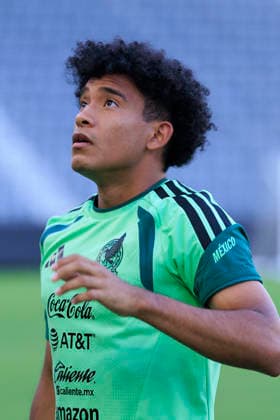 October 5, 2026, Los Angeles, California, USA: Isaias Violante 26 of Mexico during practice on Monday, October 5, 2026 at BMO Stadium in Los Angeles, California in preparation for an International Friendly, Länderspiel, Nationalmannschaft match against Chile on Tuesday October 6, 2026 at the Los Angeles Memorial Coliseum. ARIANA RUIZ PI Los Angeles USA - ZUMAp124 20261005_zaa_p124_031 Copyright: xArianaxRuizx