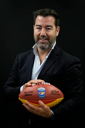 October 6, 2026, Madrid, Madrid, Spain: Rafael de los Santos, Spain NFL, American Football Herren, USA Director, during the Desayunos Deportivos Europa Press - Rafael de los Santos, ahead the NFL Madrid match 2026 holded at Camilo Jose Cela University on October 06, 2026, in Madrid, Spain. Madrid Spain - ZUMAa181 20261006_zaa_a181_018 Copyright: xOscarxJ.xBarrosox