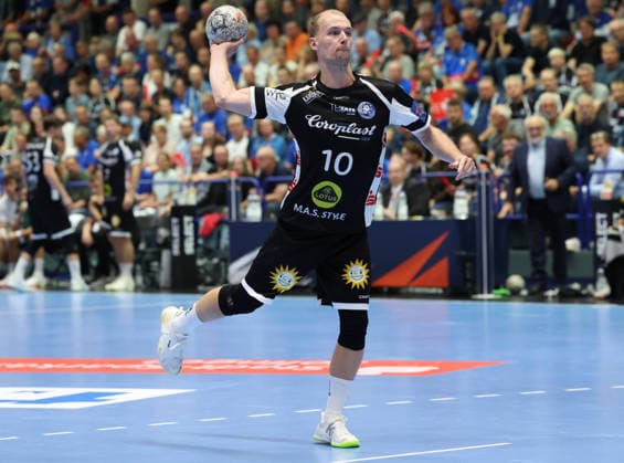 Fynn Hangstein (Bergischer HC 10) GER, Bergischer HC06 vs. IK Saevehof, Handball, EHF Europa League 2026 27, 2. Spieltag, Spielzeit 2026 2027, 06.10.2026 GER, Bergischer HC06 vs. IK Saevehof, Handball, EHF Europa League 2026 27, 2. Spieltag, Spielzeit 2026 2027, 06.10.2026 Solingen-Mitte Copyright: xEibner-Pressefoto ThomasxStoeckerx EP_TSR