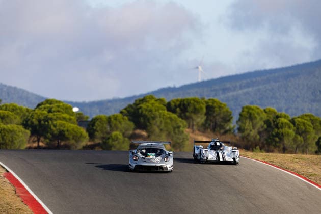 AUTO - ELMS - 4 HOURS OF PORTIMAO 2026 75 KURZEJEWSKI Matt (usa), SARGENT Thomas (usa), LIETZ Richard (aut), Proton Competition, Porsche 911 GT3 R LMGT3, LMGT3, action 18 CHADWICK Jamie (gbr), RINICELLA Valerio (ita), HORR Laurents (ger), IDEC Oreca 07 - Gibson, LMP2, action during the 4 Hours of Portimao 2026, 6th round of the 2026 European Le Mans Series on the Autodromo Internacional do Algarve from October 8 to 10, 2026 in Portimao, Portugal - Copyright: xJoaoxFilipex
