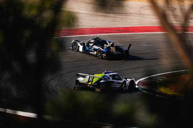 AUTO - ELMS - 4 HOURS OF PORTIMAO 2026 47 KOLOVOS Georgios (gre), HABSBURG Ferdinand (aut), MILESI Charles (fra), CLX Motorsport, Oreca 07 - Gibson, LMP2 Pro Am, action 05 FERNANDES CAUTELA Josà (por), RODELLA Alvise (uae), PEDERSEN Mikkel Gaarde (den), Rinaldi Racing, Ligier JS P325 - Toyota, LMP3, action crash during the 4 Hours of Portimao 2026, 6th round of the 2026 European Le Mans Series on the Autodromo Internacional do Algarve from October 8 to 10, 2026 in Portimao, Portugal - Copyright: xJoaoxFilipex