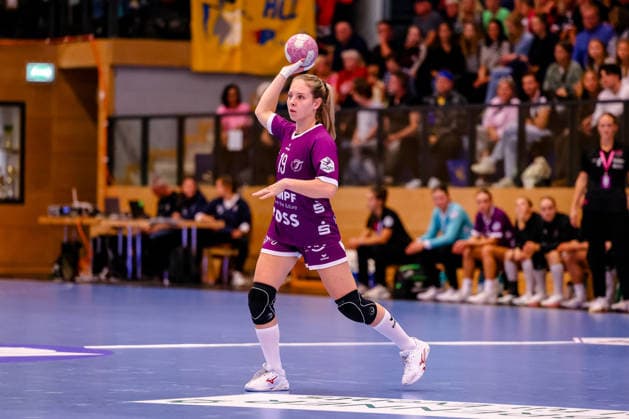 Johanna Farkas (TusSies Metzingen, 19) am Ball, GER, HC Leipzig vs. TusSies Metzingen, Handball, ALSCO Handball Bundesliga Frauen, 5. Spieltag, Spielzeit 2026 2027, 07.10.2026 GER, HC Leipzig vs. TusSies Metzingen, Handball, ALSCO Handball Bundesliga Frauen, 5. Spieltag, Spielzeit 2026 2027, 07.10.2026 Markranstaedt Copyright: xEibner-Pressefoto LauraxRoemerx EP_LRR