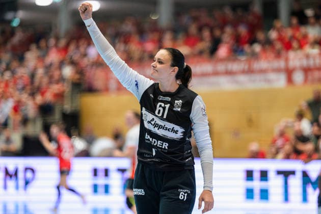 Nicole Roth (HSG Blomberg-Lippe, 61) GER, Thueringer HC gegen HSG Blomberg-Lippe, Handball, Alsco Handball Bundesliga Frauen, Saison 2026 2027, 5. Spieltag, Sonntag, 19.30 Uhr, 07.10.2026 GER, Thueringer HC gegen HSG Blomberg-Lippe, Handball, Alsco Handball Bundesliga Frauen, Saison 2026 2027, 5. Spieltag, Sonntag, 19.30 Uhr, 07.10.2026 Bad Langensalza Copyright: xMartinxHerbstx