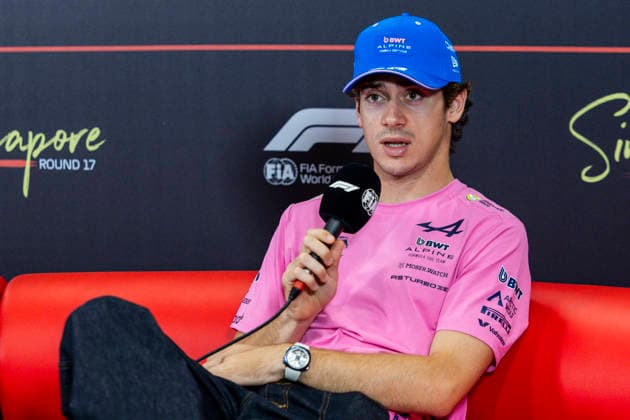 F1 - SINGAPORE GRAND PRIX 2026 COLAPINTO Franco (arg), Alpine F1 Team A526, portrait, pre-event press conference, PK, Pressekonferenz during the 2026 Formula 1 Singapore Grand Prix, 17th round of the 2026 Formula One World Championship, WM, Weltmeisterschaft from October 9 to 11, 2026 on the Marina Bay Street Circuit, in Singapore, Singapore - SingaporeSingapore Copyright: xJulienxDelfossex