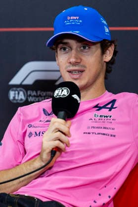 F1 - SINGAPORE GRAND PRIX 2026 COLAPINTO Franco (arg), Alpine F1 Team A526, portrait, pre-event press conference, PK, Pressekonferenz during the 2026 Formula 1 Singapore Grand Prix, 17th round of the 2026 Formula One World Championship, WM, Weltmeisterschaft from October 9 to 11, 2026 on the Marina Bay Street Circuit, in Singapore, Singapore - SingaporeSingapore Copyright: xJulienxDelfossex