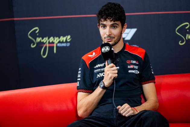 F1 - SINGAPORE GRAND PRIX 2026 OCON Esteban (fra), TGR Haas F1 Team VF-26, portrait, pre-event press conference, PK, Pressekonferenz during the 2026 Formula 1 Singapore Grand Prix, 17th round of the 2026 Formula One World Championship, WM, Weltmeisterschaft from October 9 to 11, 2026 on the Marina Bay Street Circuit, in Singapore, Singapore - SingaporeSingapore Copyright: xJulienxDelfossex