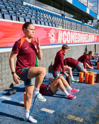 08.10.2026 LEUVEN , PILKA NOZNA KOBIET ( WOMEN S FOOTBALL) TRENING OFICJALNY PRZED POLFINALEM BARAZY MISTRZOSTW SWIATA 2027 TRENING NZ. EWA PAJOR FOTO RADOSLAW JOZWIAK CYFRASPORT NEWSPIX.PL --- Newspix.pl RA2_6055