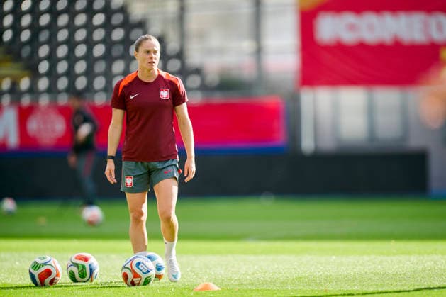 08.10.2026 LEUVEN , PILKA NOZNA KOBIET ( WOMEN S FOOTBALL) TRENING OFICJALNY PRZED POLFINALEM BARAZY MISTRZOSTW SWIATA 2027 TRENING NZ. EWA PAJOR FOTO RADOSLAW JOZWIAK CYFRASPORT NEWSPIX.PL --- Newspix.pl RA2_6224