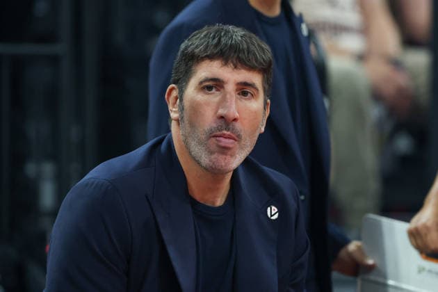 Alex Mumbru (Virtus Bologna, Chef-Trainer) vor dem Spiel, Freisteller, GER, FC Bayern Basketball vs. Virtus Bologna, Basketball, Euroleague, 4. Spieltag, Saison 2026 2027, 08.10.2026, GER, FC Bayern Basketball vs. Virtus Bologna, Basketball, Euroleague, 4. Spieltag, Saison 2026 2027, 08.10.2026 Muenchen Copyright: xEibner-Pressefoto JennixMaulx EP_JML