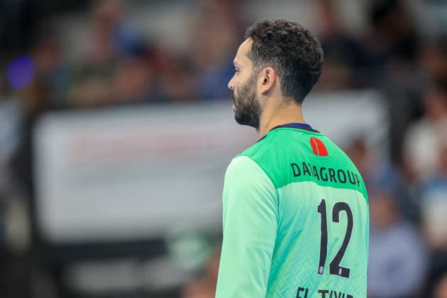 Mohamed El Tayar (TVB Stuttgart, 12) GER, TVB Stuttgart vs. HSG Wetzlar, Handball, Opel Handball-Bundesliga, 8. Spieltag, Spielzeit 2026 2027, 08.10.2026 GER, TVB Stuttgart vs. HSG Wetzlar, Handball, Opel Handball-Bundesliga, 8. Spieltag, Spielzeit 2026 2027, 08.10.2026 Stuttgart Copyright: xEibner-Pressefoto SoerenxHerwegx EP_SHG