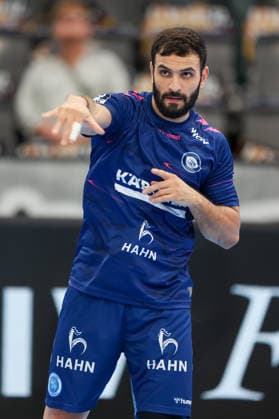 Mohamed Darmoul (TVB Stuttgart, 70) GER, TVB Stuttgart vs. HSG Wetzlar, Handball, Opel Handball-Bundesliga, 8. Spieltag, Spielzeit 2026 2027, 08.10.2026 GER, TVB Stuttgart vs. HSG Wetzlar, Handball, Opel Handball-Bundesliga, 8. Spieltag, Spielzeit 2026 2027, 08.10.2026 Stuttgart Copyright: xEibner-Pressefoto SoerenxHerwegx EP_SHG