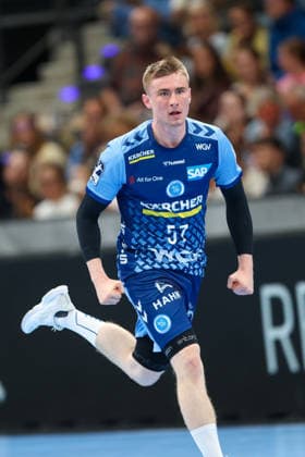 Jakob Nigg (TVB Stuttgart, 57) GER, TVB Stuttgart vs. HSG Wetzlar, Handball, Opel Handball-Bundesliga, 8. Spieltag, Spielzeit 2026 2027, 08.10.2026 GER, TVB Stuttgart vs. HSG Wetzlar, Handball, Opel Handball-Bundesliga, 8. Spieltag, Spielzeit 2026 2027, 08.10.2026 Stuttgart Copyright: xEibner-Pressefoto SoerenxHerwegx EP_SHG