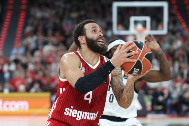 Duane Washington Jr. (FC Bayern Basketball, 04), GER, FC Bayern Basketball vs. Virtus Bologna, Basketball, Euroleague, 4. Spieltag, Saison 2026 2027, 08.10.2026, GER, FC Bayern Basketball vs. Virtus Bologna, Basketball, Euroleague, 4. Spieltag, Saison 2026 2027, 08.10.2026 Muenchen Copyright: xEibner-Pressefoto JennixMaulx EP_JML