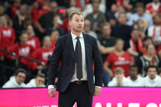 Anton Gavel (FC Bayern Basketball, Chef-Trainer), GER, FC Bayern Basketball vs. Virtus Bologna, Basketball, Euroleague, 4. Spieltag, Saison 2026 2027, 08.10.2026, GER, FC Bayern Basketball vs. Virtus Bologna, Basketball, Euroleague, 4. Spieltag, Saison 2026 2027, 08.10.2026 Muenchen Copyright: xEibner-Pressefoto JennixMaulx EP_JML