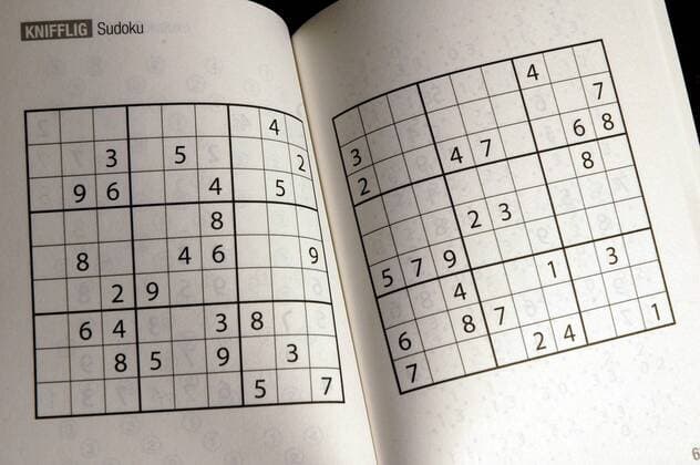 Sudoku-Rätselbuch