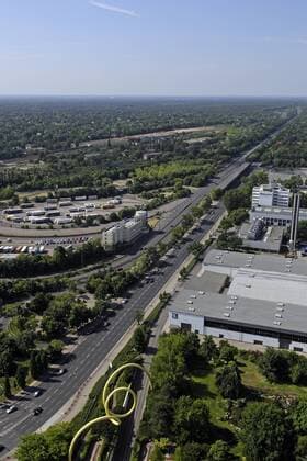 Stadtautobahn 100 - Avus - in Berlin