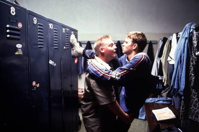 KPA56633.jpg HARTE JUNGS D 1999 Marc Rothemund Flo (TOBIAS SCHENKE ) und Red Bull (AXEL STEIN) C43777 UnitedArchives56633
