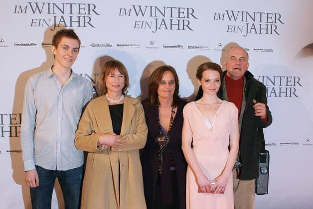 Filmpremiere von Im Winter ein Jahr im Mathäser Kino in München Cyril Sjöström, Corinna Harfouch, Caroline Link, Karoline Herfurth, Hanns Zischler