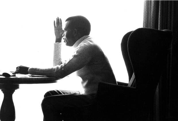Mar 21, 2013 - FILE - CHINUA ACHEBE born Albert Chinualumogu Achebe, November 16 1930 - March 21, 2013, has died at 82 following a brief illness. Achebe was a Nigerian novelist, poet, professor, and critic. He was best known for his first novel and magnum opus, Things Fall Apart (1958), which dealt with the impact of colonialism in Africa, which sold more than 10 million copies. Achebe had been living in the US since 1990 following injuries from a car crash that left him paralyzed from the waist down. PICTURED: May 21, 1970; London - Prominent Igbo (Ibo) writer, Chinua Achebe, during an interview in a hotel room. London United Kingdom - ZUMAk09