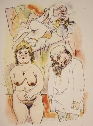 Dec. 12, 2014 - George Grosz, painting, Germany, 1920 s, historical, - ZUMAg14