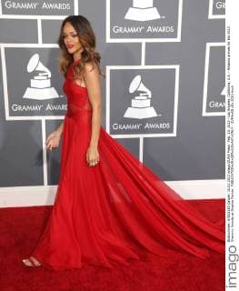 Feb. 10, 2013 - Los Angeles, California, U.S. - Rihanna arrives for the 2013 Grammy Awards at Staples Center. - ZUMAo05