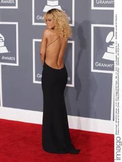 Feb. 12, 2012 - Los Angeles, California, U.S. - RIHANNA arrives for the2012 Grammy Awards at the Staples Center. - ZUMAo05_