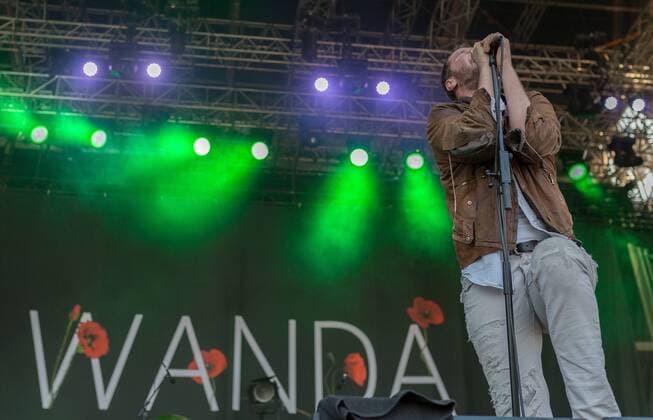 Spielberg 01.07.2016, Red Bull Ring, Spielberg, AUT, FIA, Formel 1, Konzert , im Bild S?nger von Wanda during the concert of at the Red Bull Ring in Spielberg, Austria, 2016 07 01, EX_ANG