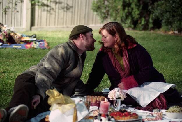 Studio Publicity Still from Gilmore Girls Episode name: A - Tisket, A - Tasket Jackson Douglas, Melissa McCarthy Photo credit: Ron Batzdorff Los Angeles CA Copyright: xAPCx 307541330