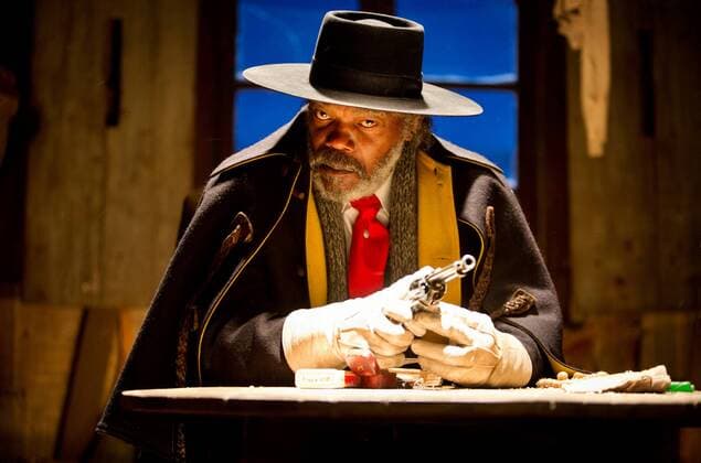 Meet the HATEFUL EIGHT: Samuel L. Jackson stars as Major Marquis Warren Los Angeles CA 32843_005THA