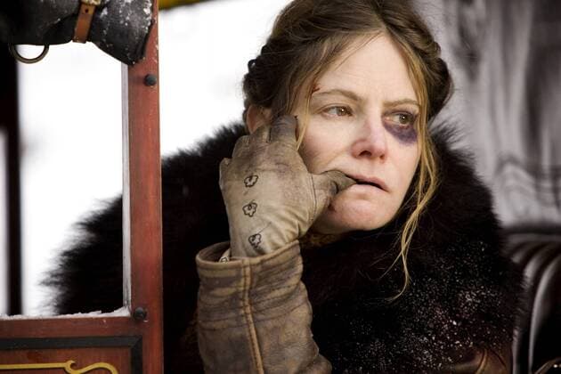 Meet the HATEFUL EIGHT: Jennifer Jason Leigh stars as Daisy Domergue Los Angeles CA 32843_010THA