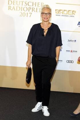 Bärbel Schäfer bei der Verleihung des Deutschen Radiopreises 2017 in der Elbphilharmonie. Hamburg, 07.09.2017