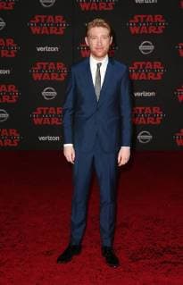 LOS ANGELES, CA - DECEMBER 9:Domhnall Gleeson, at Premiere Of Disney Pictures And Lucasfilm s Star Wars: The Last Jedi at Shrine Auditorium in Los Angeles, California on December 9, 2017. Copyright: xFayexSadoux