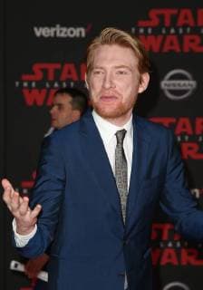 LOS ANGELES, CA - DECEMBER 9:Domhnall Gleeson, at Premiere Of Disney Pictures And Lucasfilm s Star Wars: The Last Jedi at Shrine Auditorium in Los Angeles, California on December 9, 2017. Copyright: xFayexSadoux
