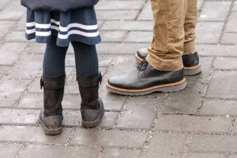 Tallinn, Estonia, 08.12.2017 Shoes, boots, legs, walking, streets. Tallinn Harjumaa Estonia Copyright: xKonstantinxSednevx