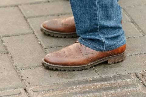 Tallinn, Estonia, 08.12.2017 Shoes, boots, legs, walking, streets. Tallinn Harjumaa Estonia Copyright: xKonstantinxSednevx