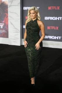 WESTWOOD, CA - DECEMBER 13: Bebe Rexha, at Premiere Of Netflix s Bright at The Regency Village Theatre, In Hollywood, California on December 13, 2017. Copyright: xFayexSadoux