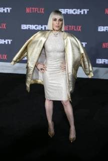 WESTWOOD, CA - DECEMBER 13: Noomi Rapace, at Premiere Of Netflix s Bright at The Regency Village Theatre, In Hollywood, California on December 13, 2017. Copyright: xFayexSadoux